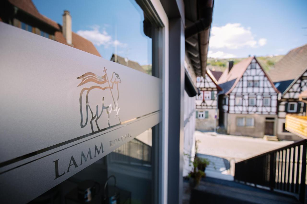 Hotel Restaurant Lamm Rosswag Файинген-ан-дер-Энц Экстерьер фото